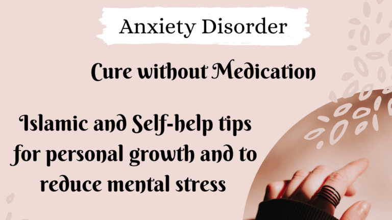 Can anxiety disorder be cured without medication? Tips to reduce Mental Stress